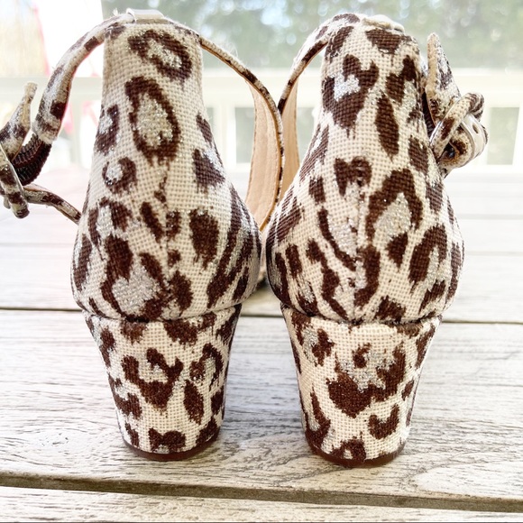 J. Crew Laila Leopard Wedge size 8 - Picture 7 of 7
